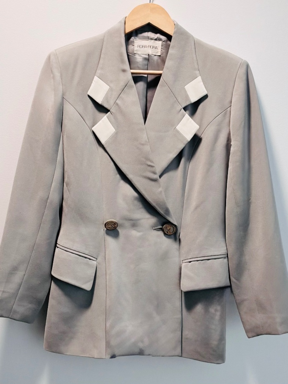 RORA-RORA Vintage Aesthetic Pastel Skirt Suit Set Size Small / 4